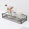Metal Wall Mounted Bathroom Storage Rack Shower Caddy Organizer Shelf for Shampoo Soap Holder with Adhesive Hook for Easy Installation