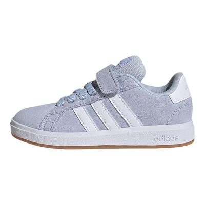Synthetikleder Grand Court Bequeme Klettverschluss Runde Spitze Niedrige Sneaker Kindersneaker KI6485