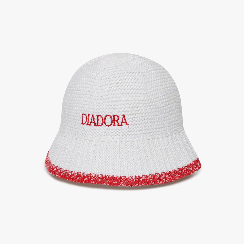 diadora Knit Bucket Hat Ivory