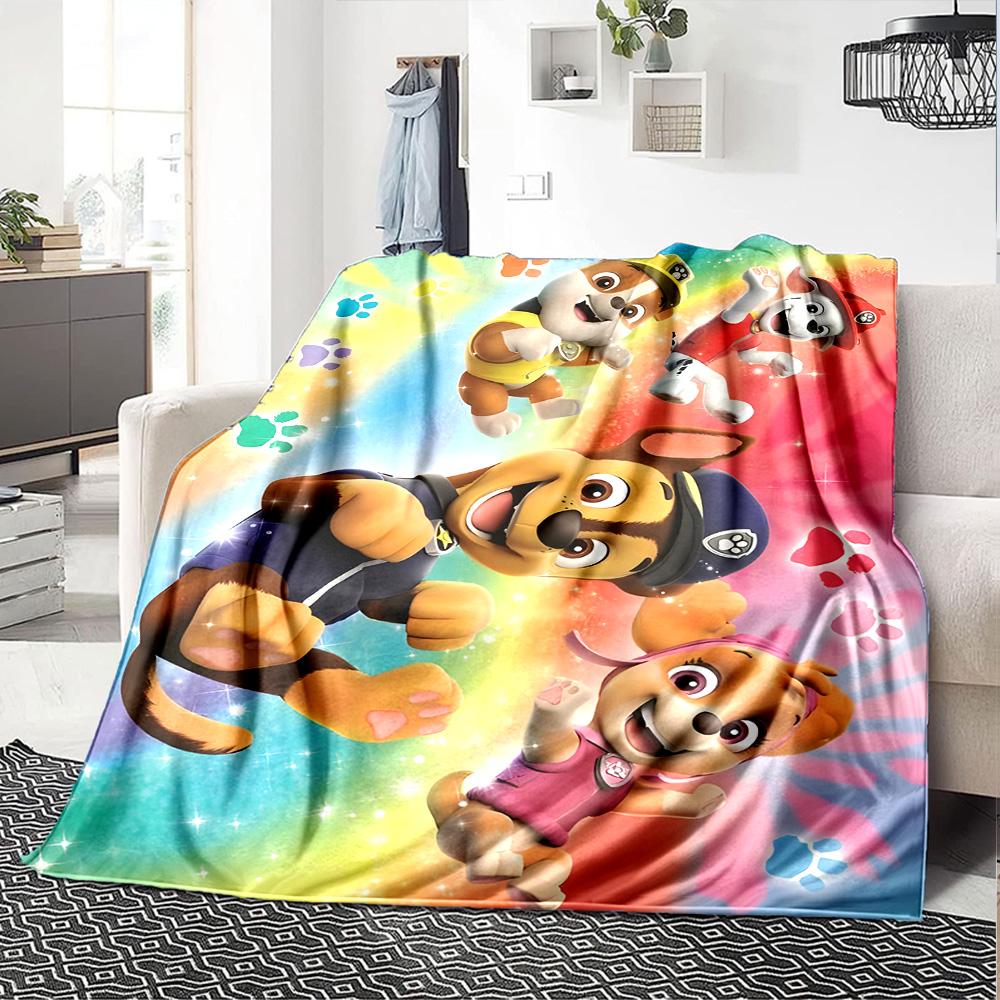 1pc Paw Paw21 Blanket, Gift, for Men and Women, Soft Blanket, Good for Sofa Bed Couch Travel, Lightweight Flannel Blanket