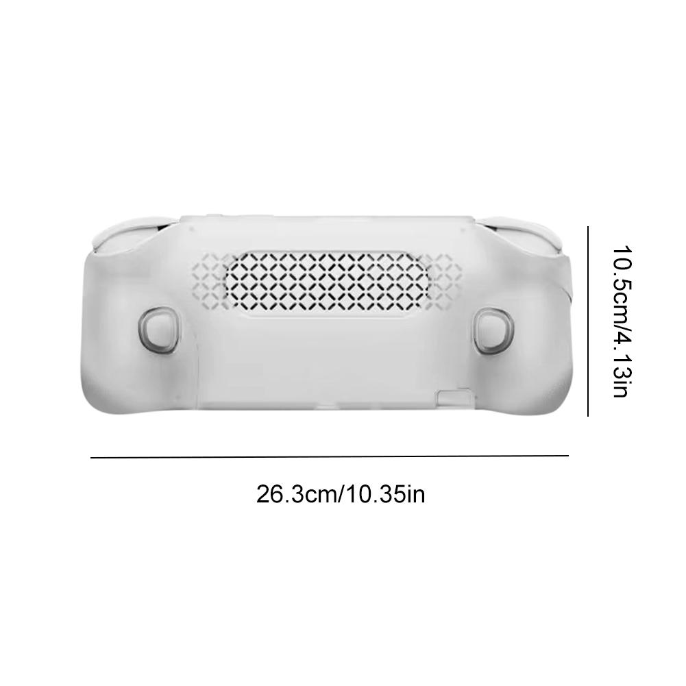 

Protective Case for AYN Odin 2 Portal Retro Console Grip Stand Holder Waterproof Silicone Case Ergonomic Grip Cover Accessories белый