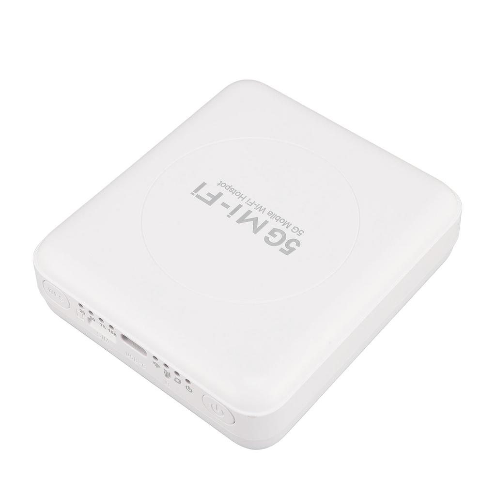 5G WiFi Mobile Hotspot Gigabit Dual Band Wireless WiFi6 with SIM Slot 10000mAh Battery 16 Devices Support Portable Mifi