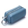 Portachiavi in Vera Pelle per Uomo e Donna, Borsa Portachiavi Auto Carina, Portamonete di Qualità, Organizer per Piccole Cose, Mini Portafoglio con Doppi Portachiavi