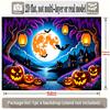 Party Backdrop Halloween Flat Banners Spooky Night Scenery Celebrations Wedding Enthusiasts Photo Background Decor Front Door Decor