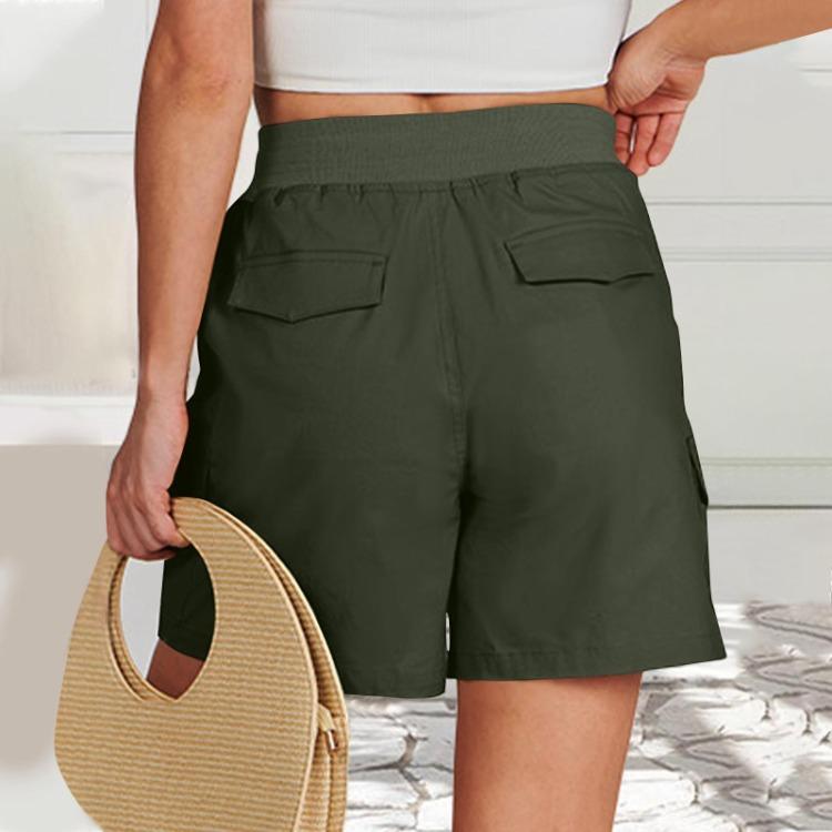 Women High Waist Summer Cargo Shorts Casual Formal Outdoor Hiking Fashion Shorts