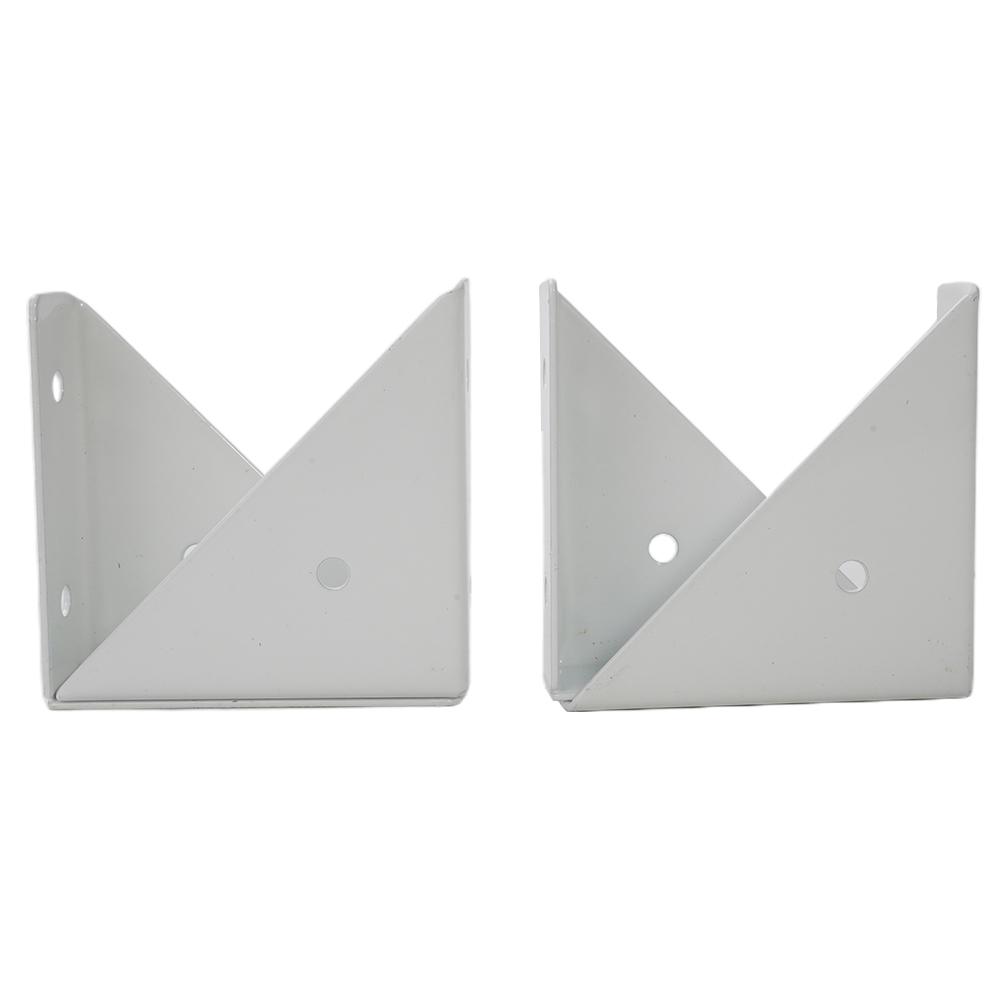 4pcs Angle Corner Brackets Furniture Connector For Bed Plate Fixed Fastener Thick Metal Cabinet Hinge Hardware Accessories