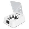 Automatic Cat Feeder with Infrared Sensor Cover Removable Bowl Battery Powered Intelligent Automatic Opening Lid Dog