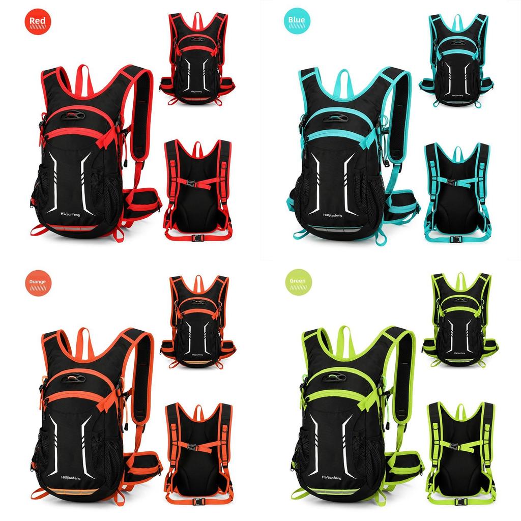 Outdoor Hiking Backpack With Waterproof Breathable Oxford Fabric For Cycling And Travel