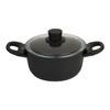 Casserole À Sauce - BALLARINI - 75002-921-0 - Rond - Noir - Aluminium 24 Cm