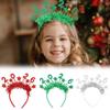 Cute 2026 Happy New Year Headband Sequin Glitter Hair Hoop Star Strip Headwear  Party Decoration