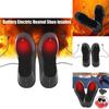 Heated Shoe Insoles With Carbon Fiber Material And Usb Rechargeable Battery Pack For Winter