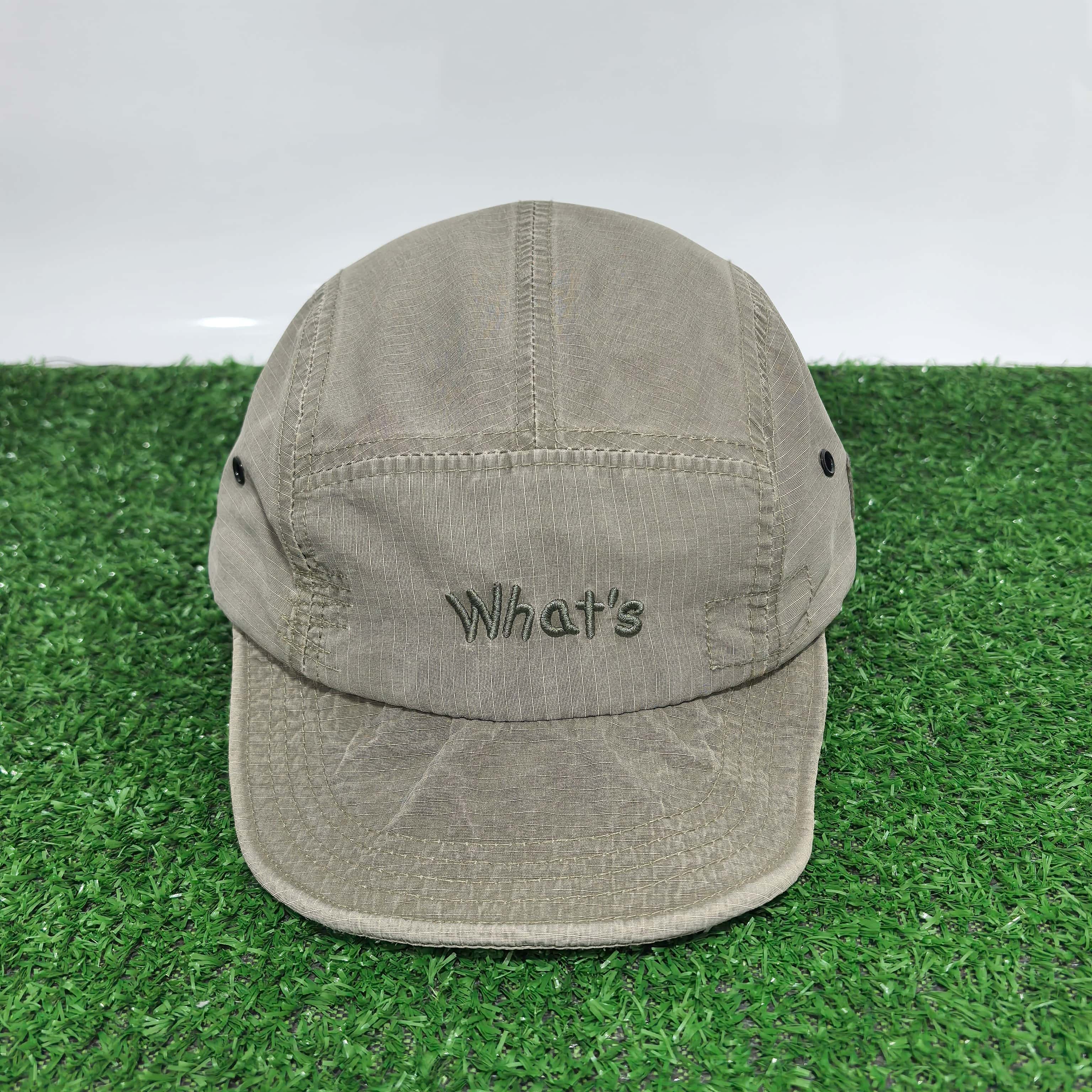 What s Letter Embroidery 5 Panel Camp Cap, Vintage Washed Cotton Baseball Cap, Adjustable Outdoor Sports Dad Hat for Men Women серый