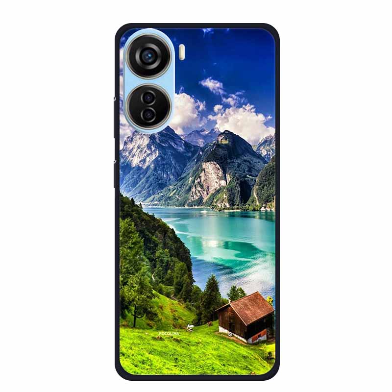 Handyhülle Für ZTE Axon 40 Lite Rückseite Hülle Schwarzes Silikon Weiche Hülle Für ZTE Blade V41 Vita V50 Design 5G LIBERO 5G IV Hülle