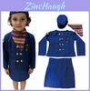 Childrens Costume For Halloween With Elegant Air Hostess Design For Kids Performance