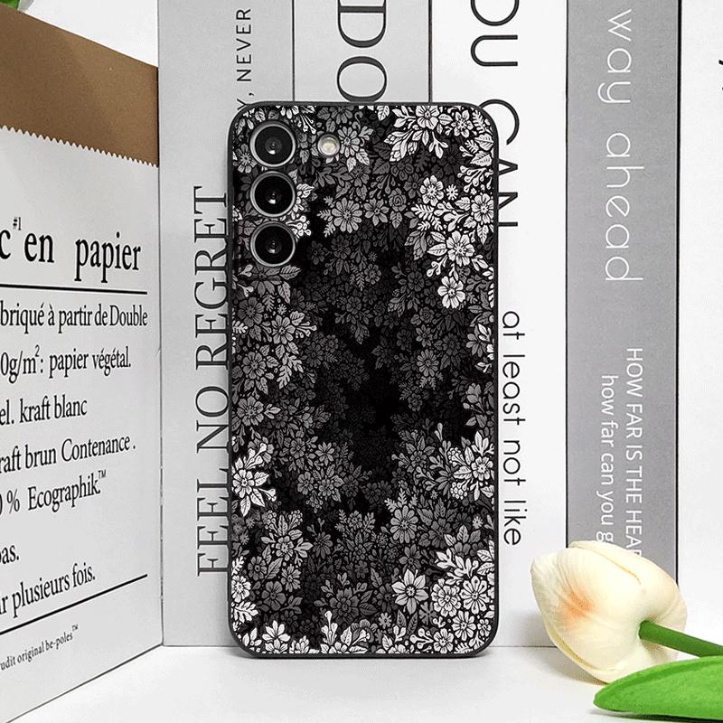 Retro Colorful Flower Phone Case for Motorola Moto Edge 50 Fusion 40 30 Neo G34 E14 G75 G85 G54 Pro 5G Floral Pattern Soft Cover