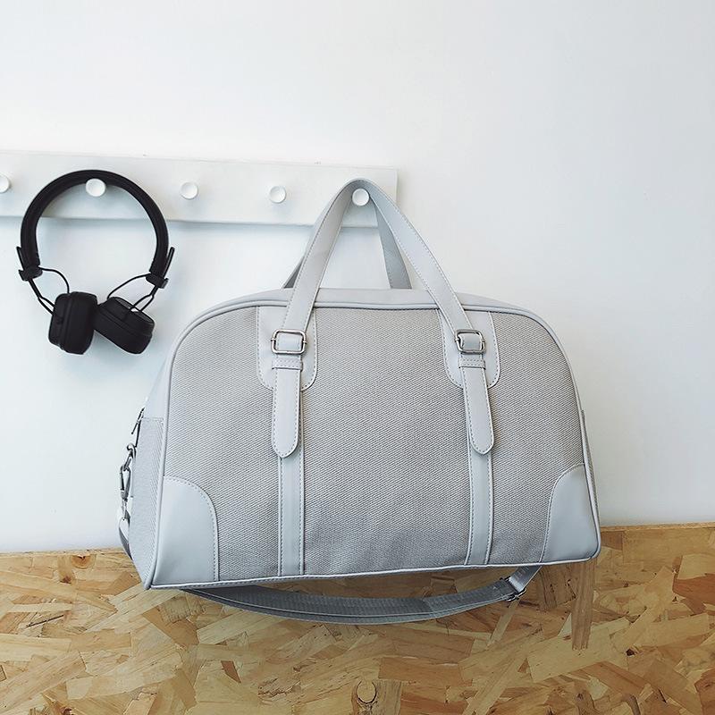 Hochwertige strukturierte Tasche Damen neue Retro schwarze Handtasche Nische vielseitige Schulter-Reisetasche