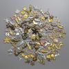 Metal Scallop Ocean Life Pendants for DIY Mixed 20g / 100g DIY Jewelry Accessories  Bracelet