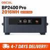 Oscal BP2400pro Přenosná napájecí stanice 2016Wh Rozšiřující bateriový blok pro Pro PowerMax 2400 pro Solární generátor, Chytré ovládání a monitorování přes aplikaci