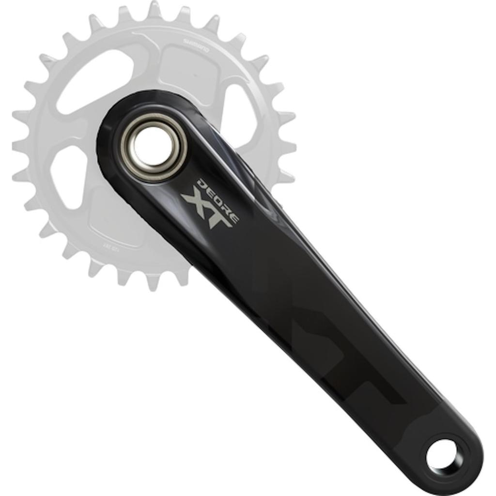 SHIMANO DEORE XT Crankset HOLLOWTECH II mm Series No Bottom No Center IFCM8200CXX FC-M8200 12-Speed 170.0 (No Chainring, Color, Bracket, Chain)