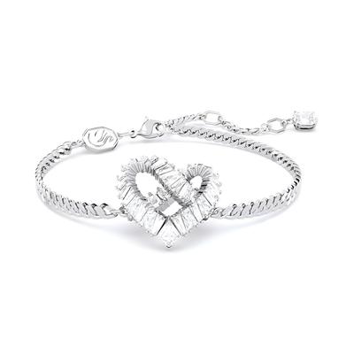 Matrix Heart Fashionable Versatile Exquisite Bracelet Women Bracelet Silver 5648299