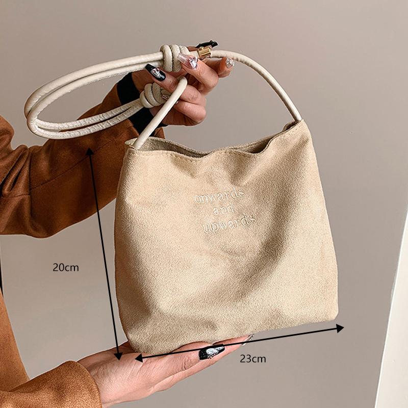 Sandblasted Women's Bag Lightweight Texture Versatile Autumn and Winter Unique Design, Fashiable Single-shoulder Crossbody Bag