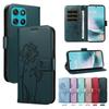 Leather Phone Case for Funda Motorola Moto G67 G57 G06 G15 Power G56 G86 G05 G75 G35 G55 G85 Cases Dandelion Wallet Flip Cover