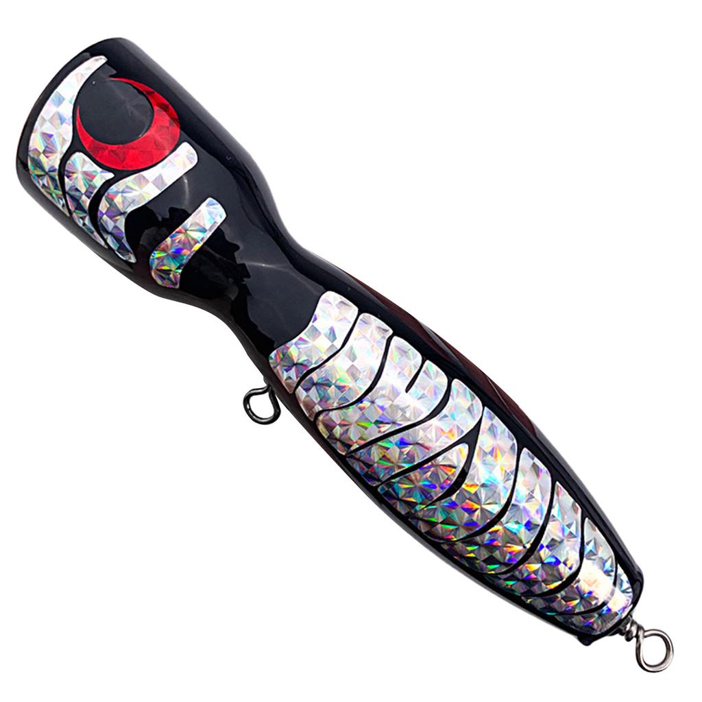 Wood Popper Lure Deep Sea Popper Fishing Baits Saltwater Fishing Baits Trolling Sea Fishing Baits Topwater Swimbait