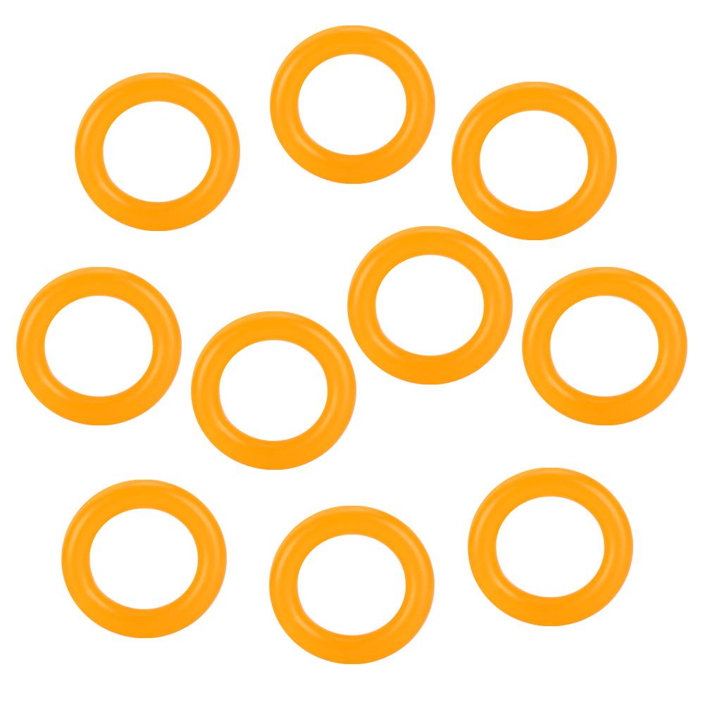 10Pcs Sewing Machine Bobbin Winder Rubber Ring Friction Wheel Replacement Accessories(Diamètre