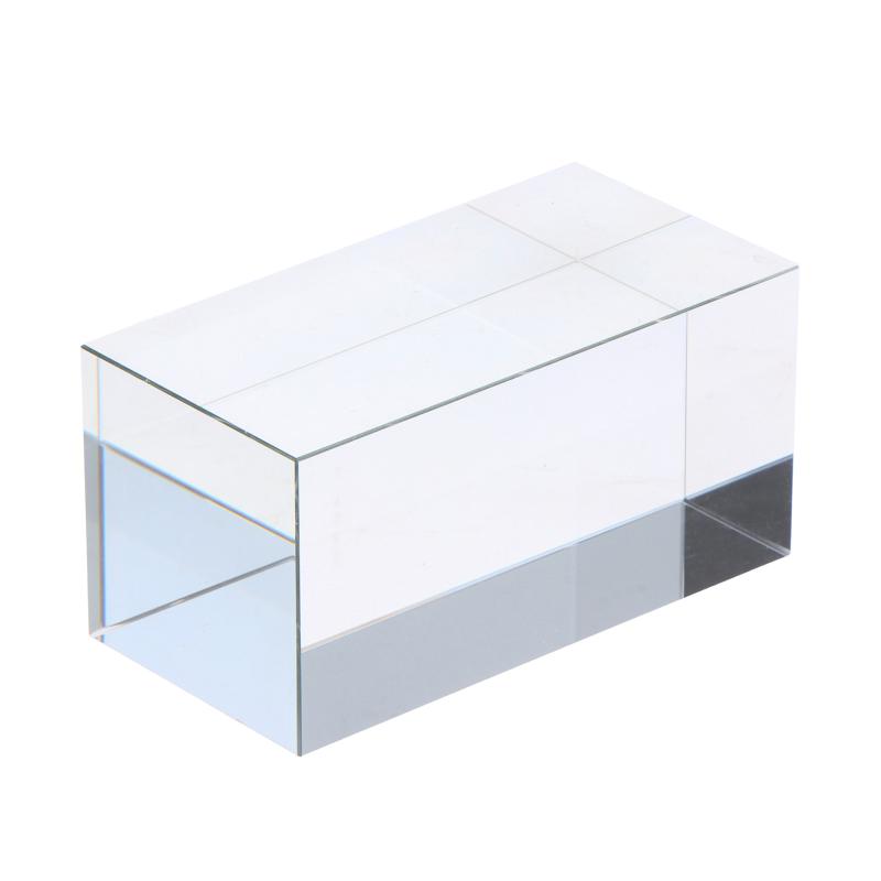 Engravable K9 Crystal Block Transparent Blank Cube Glass Paperweight for Home Office Desk Decor DIY Art Craft
