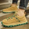 Men's Shoes for Spring Breathable Retro High-end Sports and Casual Teenager Height-enhancing Thick Soled Daddy Trendy Shoes