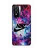 Case For Vivo Y76 5G Nike Logo Stylish Black Bright Pink Purple Blue Maniacase