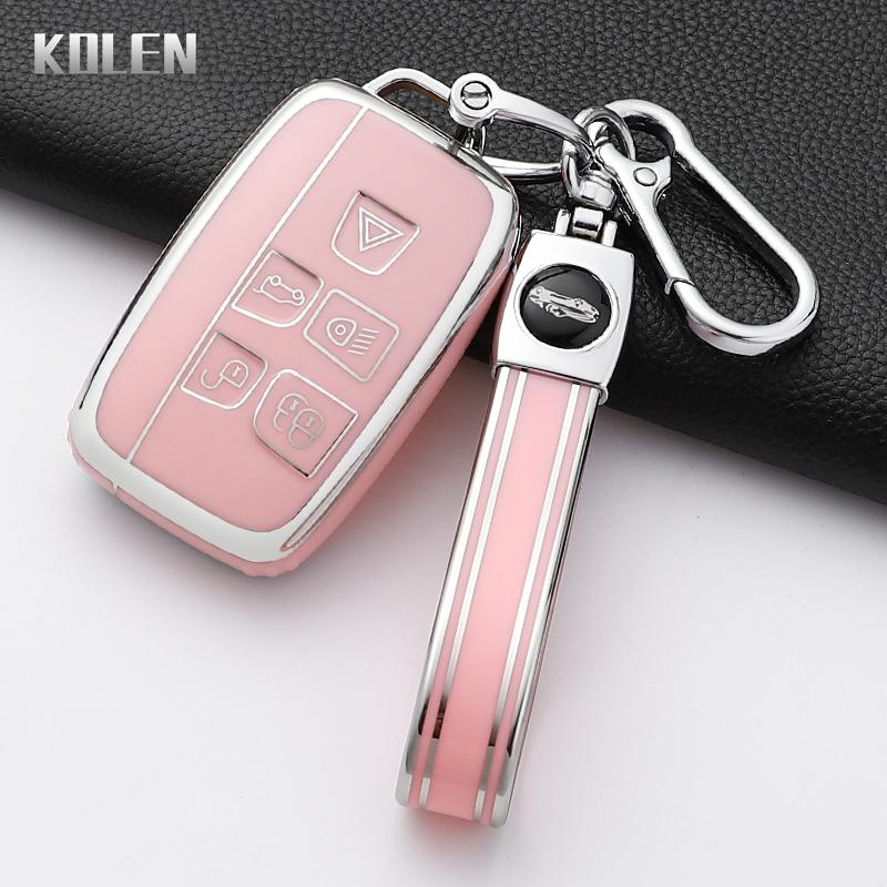Luxury Car Remote Key Case Cover Shell For Land Rover Range Rover Evoque Sport Freelander Discovery Velar For Jaguar Xe Xf Xj