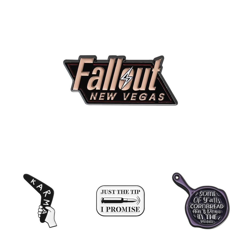 Minimalist Black And White Inspirational Phrase Cartoon Brooch Unique Accessory For All Styles