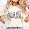 Second Grade Teacher T-Shirt, Grade 2 Retro Floral Teacher Comfort Colors Tee, Back To Class Teaching Gift, Cute New Teacher Flower Tee