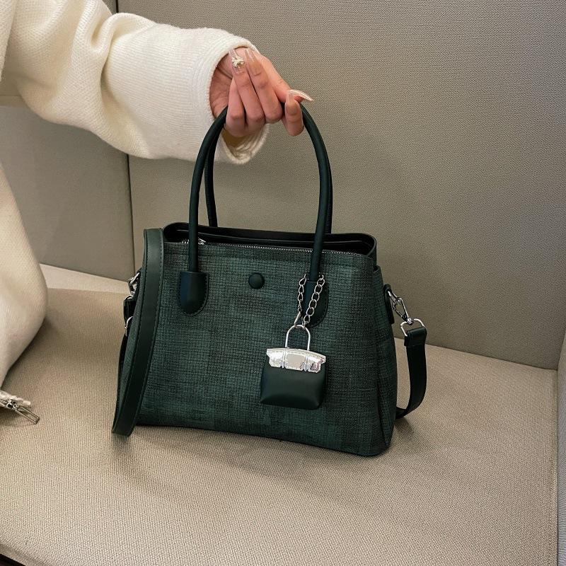 

Модная сумка Тренд Женская сумка Универсальная сумка через плечо Сумка кроссбоди Сумка-тоут Женская сумка Женская сумка-сатчел 27cm30cm20cm темно-зеленого