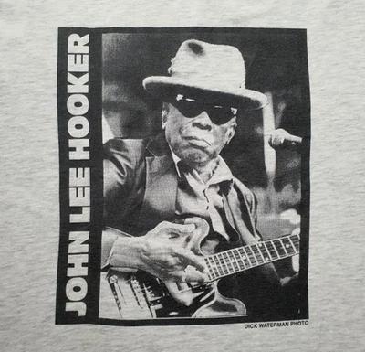 Singer John Lee Hooker Shirt Short Sleeve Sport Gray Unisex S5XL Unisex T-Shirt