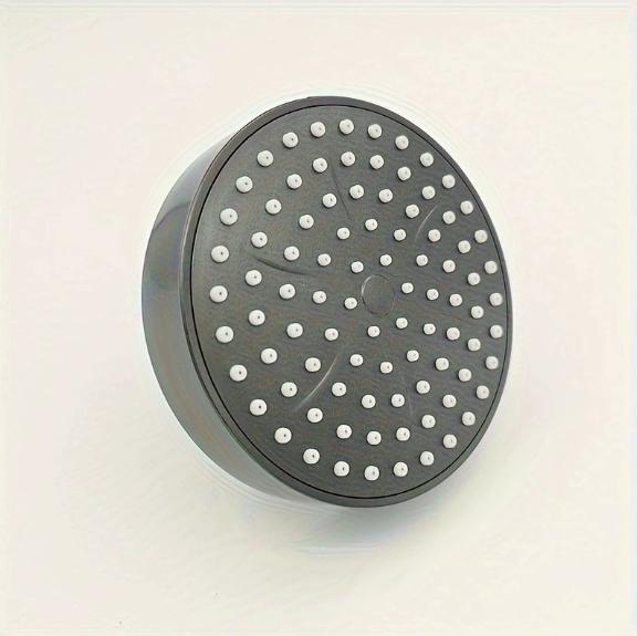 

1 Piece Of Bathroom Facilities 4 Inch Black Faucet Replacement Exquisite And Compact Bathroom Beautiful Shower Head Decoration сірий