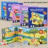 Wooden Magnetic Puzzle Book For Kids With Marine Life For Early Education And Brain Development