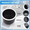 SDTC Tech Black Sofa Cup Holder, Ert Universal Cup Drink Holde For RV Boats, Cars, Sofas And Golf Carts (2-Piece)