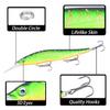 13.5cm 16g Floating Long Cast Minnow Lure: Sea Fishing Artificial Bait with Noise