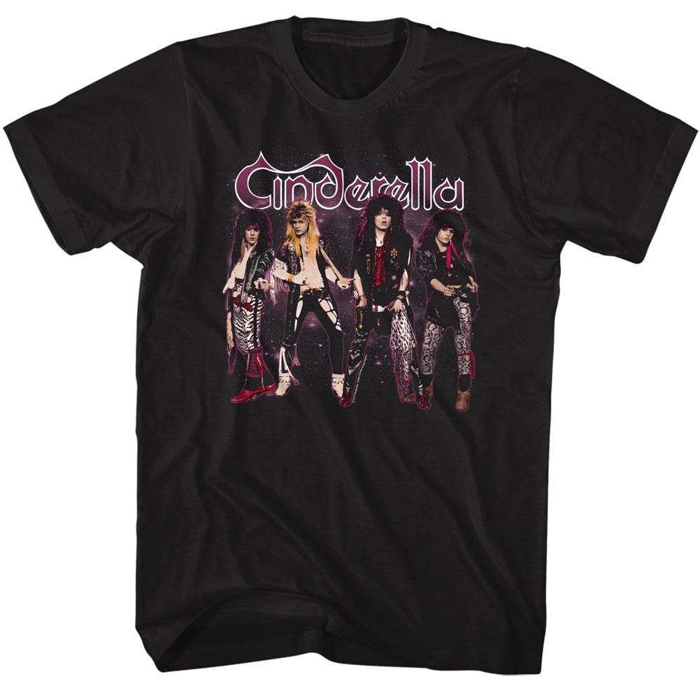 Cinderella Night Songs Album Cover Photo Adult T Shirt Metal Music Merch M