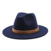 Classic Fedora Hat With Wide Brim For Women Men Fall Winter Fashion Accessory