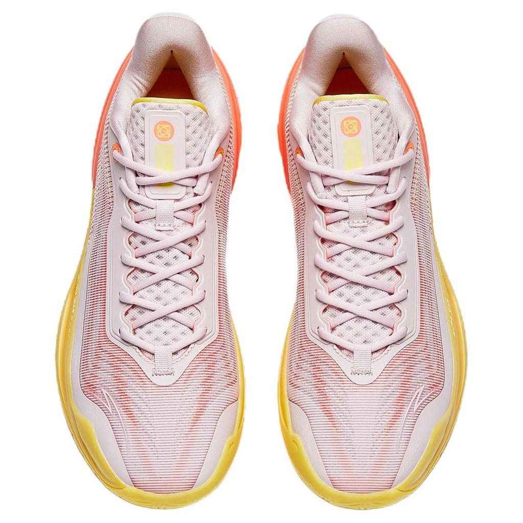 Anta Zap 3 Low top Front Fork Carbon Plate Basketball Shoes Men's Pink Orange 912531110Q-7