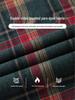 Men's Fashionable Brushed Plaid Long Sleeve Shirt - Spring/Autumn 2024 Collection