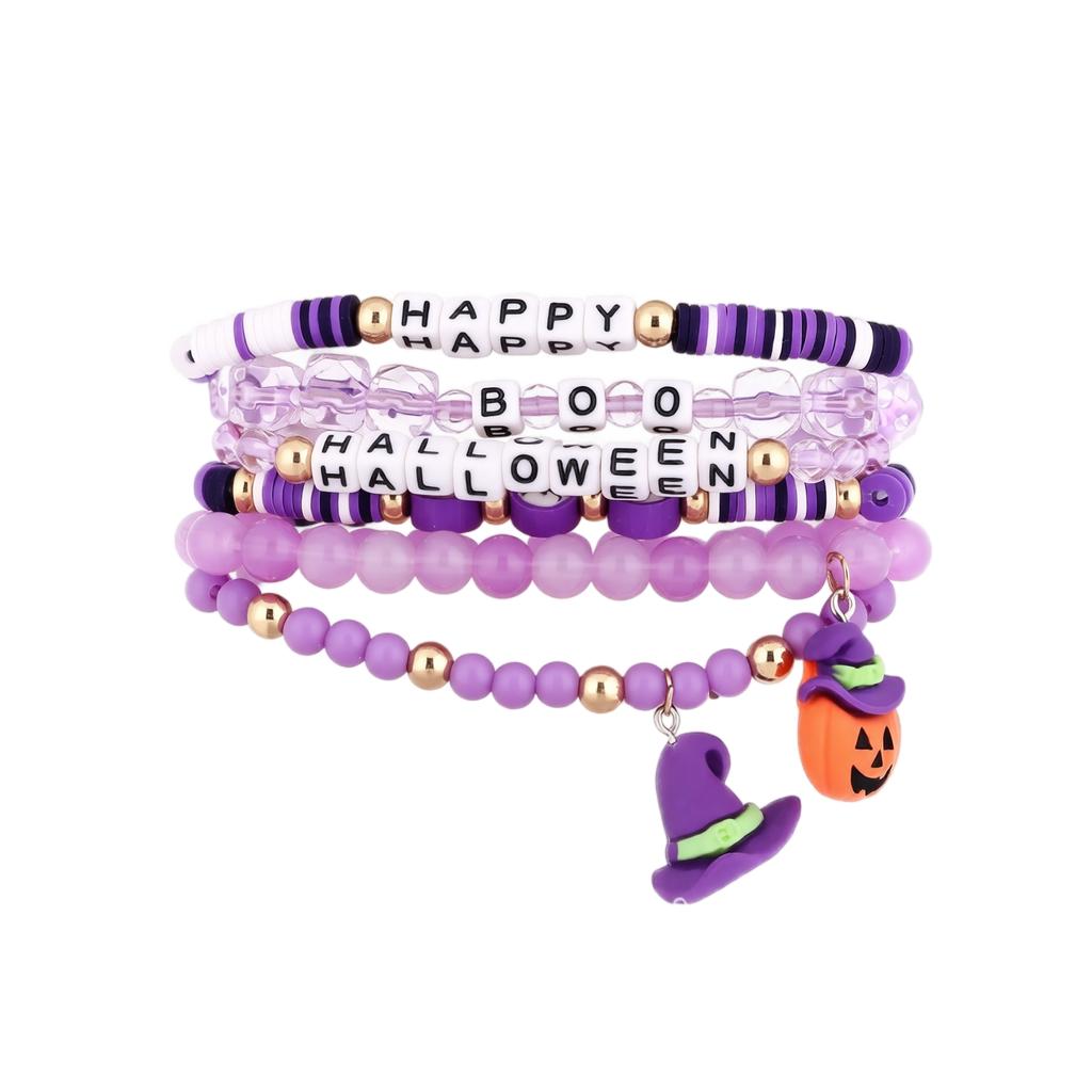 Halloween Bracelet Set for Women - Bracelets for Girls - Costume Party Jewelry Accessories