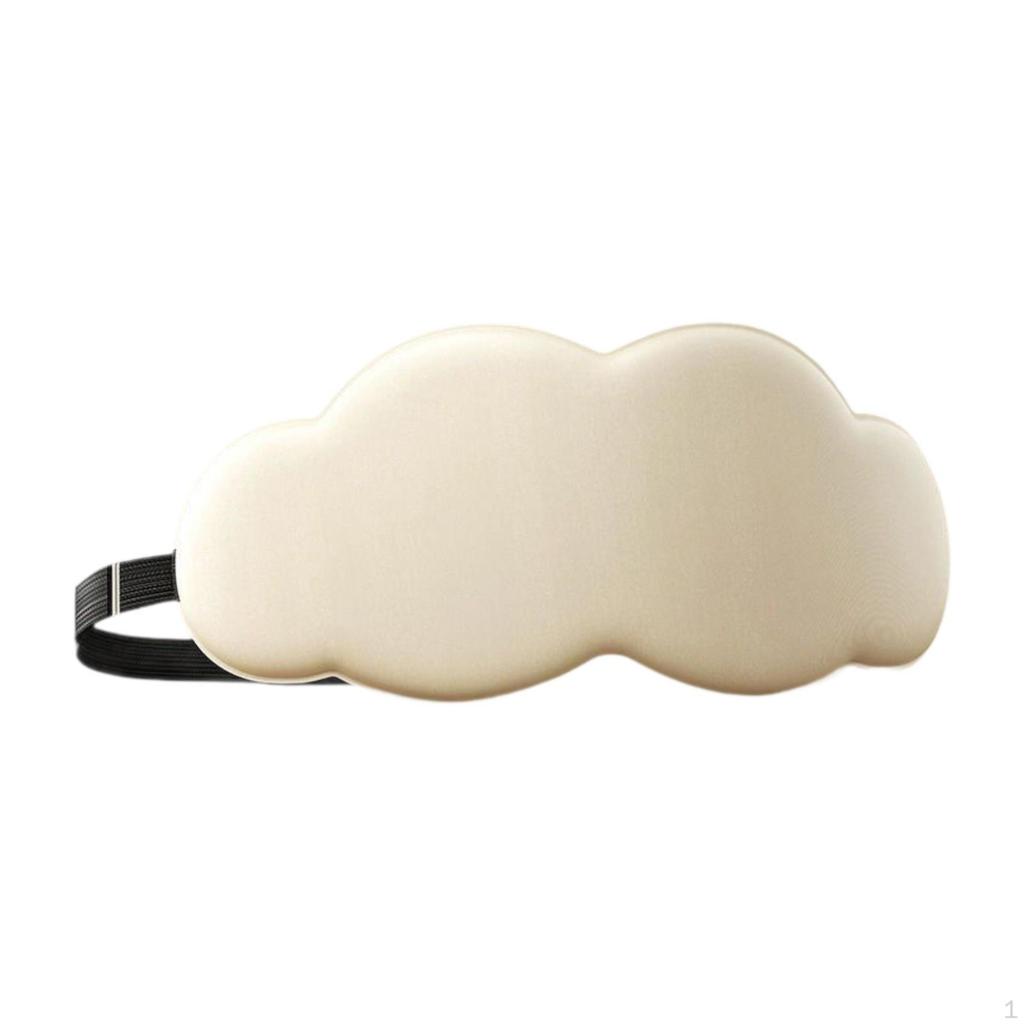 Sleep Mask Eye Cover Eyes Cups Eyeshade Light Blocking Night Blindfold Ice Silk for