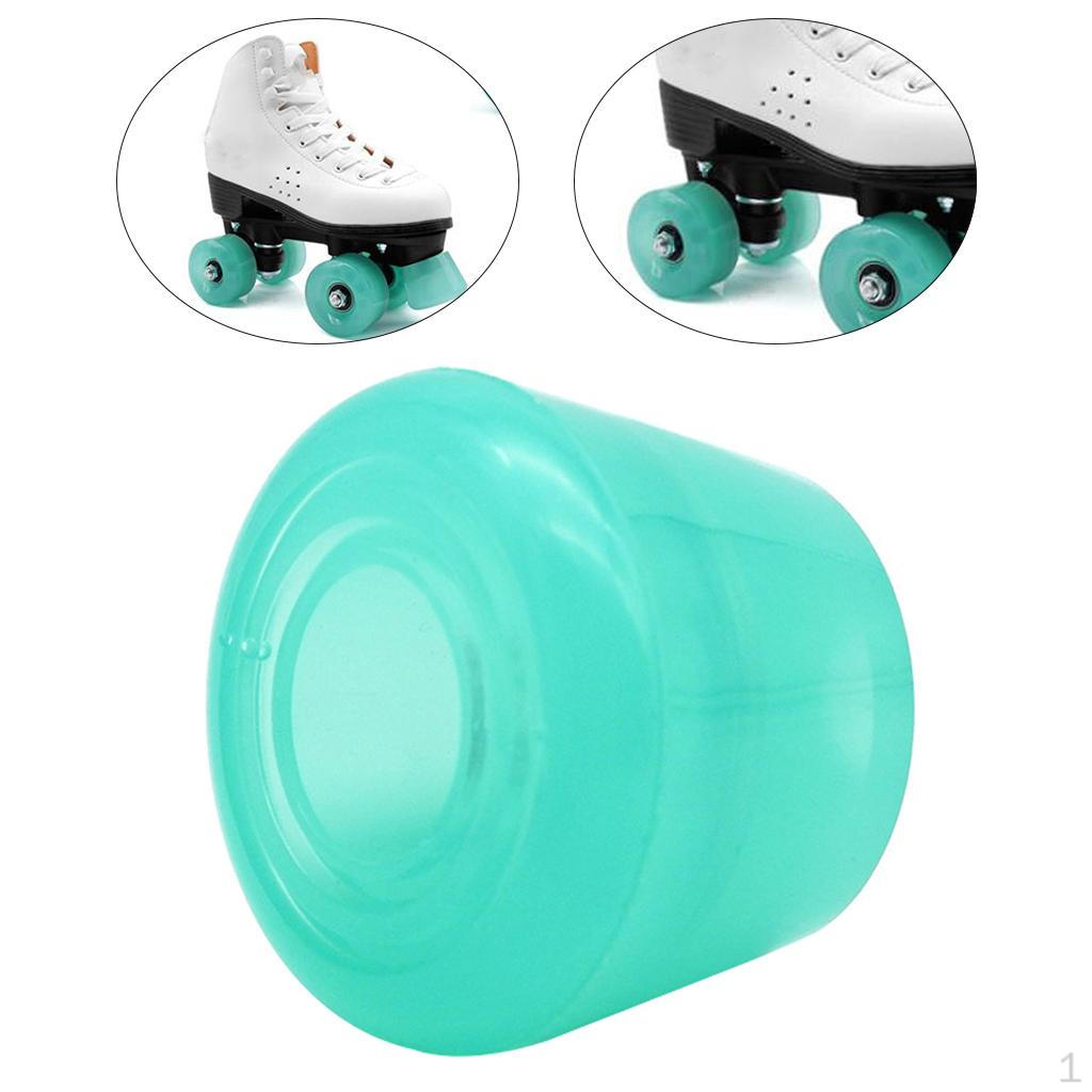 Полиуретановый ролик, резиновый носок-стопор, сменный тормозной блок для коньков для тренировок и практики катания