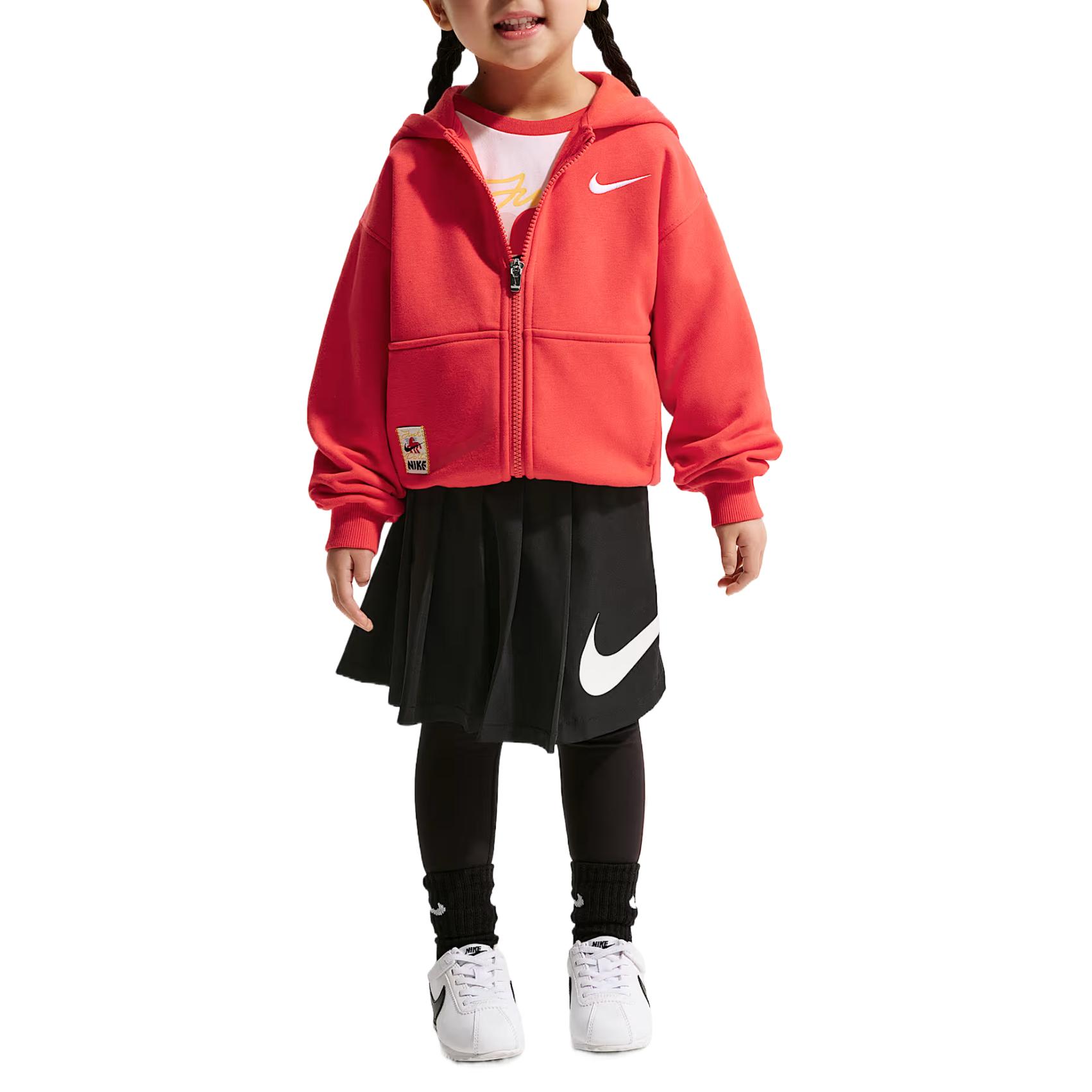 Худи Nike Sportswear Club Ограниченная серия Год Лошади Мягкий флис Детские худи IV4758-657 3T