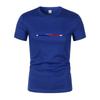 New Summer Men's Fashion Short Sleeve T-Shirt Casual Quick-Drying BreathableLoose Sports Top Hip-Hop Street Men's Clothing