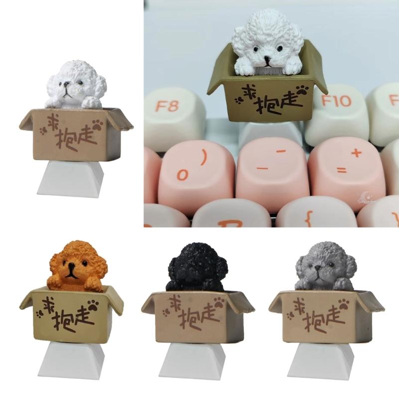 Animal Themed Keycap Puppy Design For Crossed Switches Mechanical Keyboards Office Gaming Keycaps Replacement 1PC